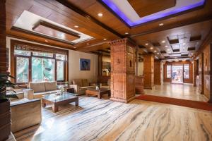 Istumisnurk majutusasutuses Hotel Buddha
