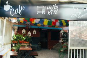 Restaurant ou autre lieu de restauration dans l'établissement Hello KTM Hostel