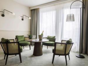 Posezení v ubytování Sofitel Brussels Europe
