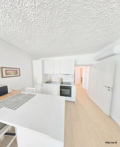 Kuchyň nebo kuchyňský kout v ubytování Apartments Iva