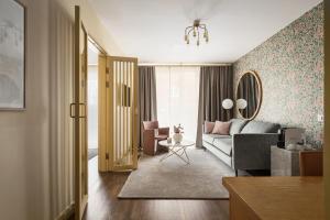 Voodi või voodid majutusasutuse Villa Källhagen toas
