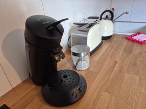 Παροχές για τσάι/καφέ στο kleines Ferienhäuschen im Garten