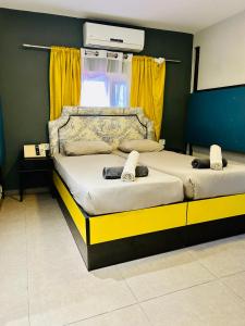 Postel nebo postele na pokoji v ubytování Amdar Hostel