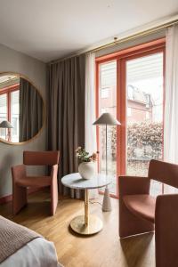 Istumisnurk majutusasutuses Villa Källhagen