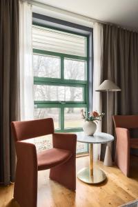 Istumisnurk majutusasutuses Villa Källhagen
