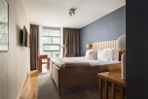 Voodi või voodid majutusasutuse Villa Källhagen toas