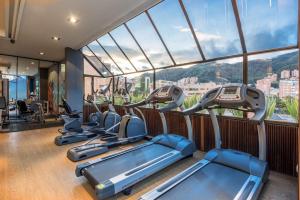Fitness centrum a/nebo fitness zařízení v ubytování NH Collection Bogota Andino Royal