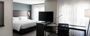 Ένα ή περισσότερα κρεβάτια σε δωμάτιο στο Residence Inn by Marriott Ventura Beach