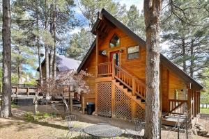 Bygningen som feriehuset ligger i