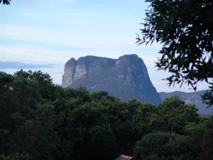 Paisagem natural perto da casa de hóspedes