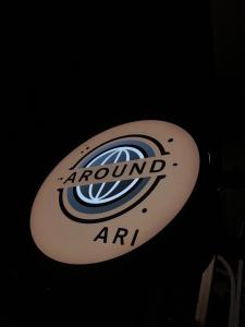 Сертификат, награда, вывеска или другой документ, выставленный в Around Ari Hostel