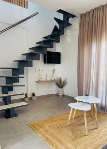 Et tv og/eller underholdning på Viento Suites Possidi