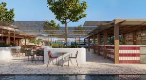 Restauracja lub miejsce do jedzenia w obiekcie Inturotel Esmeralda Park