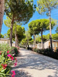 Zahrada ubytování Camping Le Calypso 5 étoiles
