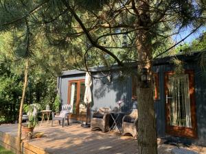 Zahrada ubytování Chalet het Gewei