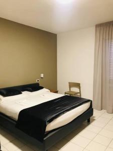 Posteľ alebo postele v izbe v ubytovaní Hotel Mediterraneo Ombrellone e Lettini Inclusi