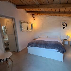 Posteľ alebo postele v izbe v ubytovaní La Pergola B&B