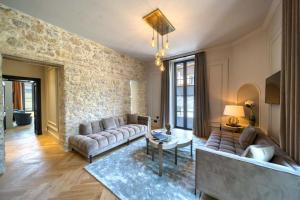 Posezení v ubytování Marvellous 5 bed Cannes Centre