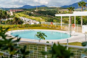 Pogled na planinu ili pogled na planinu iz apartmana