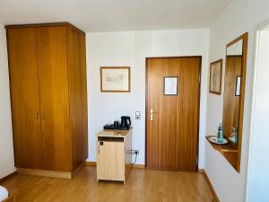 Kuchyň nebo kuchyňský kout v ubytování Hotel Hofmann Zur Mühle