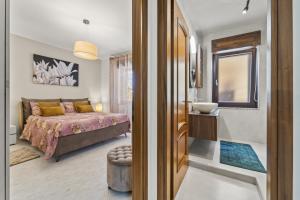 Katil atau katil-katil dalam bilik di Ca' Alessandra