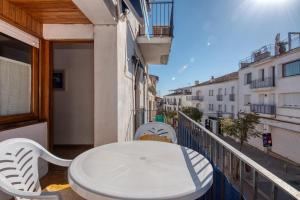 Balkón alebo terasa v ubytovaní Apartaments Can Niell