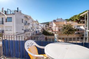 Balkón alebo terasa v ubytovaní Apartaments Can Niell