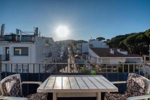 Balkón alebo terasa v ubytovaní Apartaments Can Niell