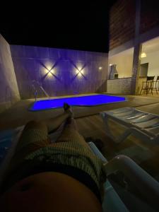 Bazén v ubytování Recanto Dourado Qt Individ 2 nebo v jeho okolí