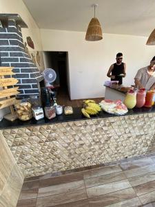 Jídlo v bed and breakfast nebo okolí