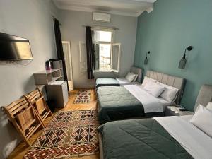 Voodi või voodid majutusasutuse Cheers Hostel Cairo toas