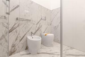 A bathroom at La Corte dei Pozzi