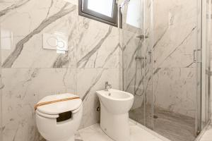 A bathroom at La Corte dei Pozzi