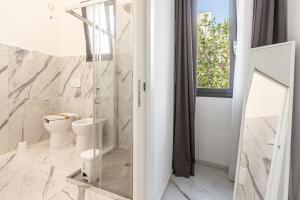 A bathroom at La Corte dei Pozzi