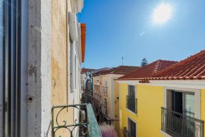 Bygningen som lejligheden ligger i