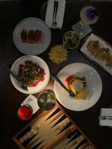 酒店内部或周边提供的食物