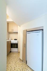 Kuchyň nebo kuchyňský kout v ubytování Aloe Apartments