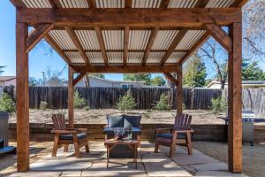 Sân trong/khu vực ngoài trời tại Revine Lago-Vine Cottages