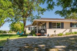 Bygningen som feriehuset ligger i