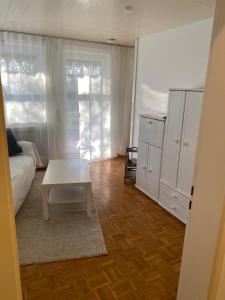 Postel nebo postele na pokoji v ubytování Ferienwohnung in Michelbach an der Bilz