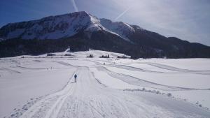 Agriturismo Maso Santa Libera during the winter