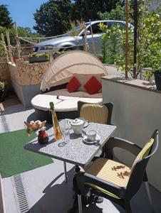 Χώρος καθιστικού στο Guest House Helena close to Beach