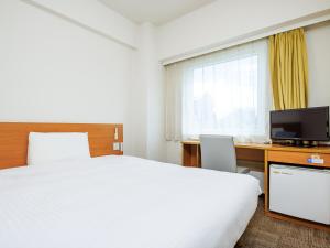 TV a/nebo společenská místnost v ubytování Comfort Inn Tsuchiura Ami