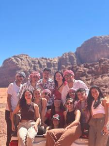Hosté ubytování Wadirum sunset camp
