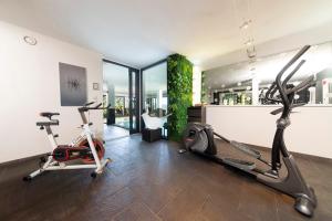 - une salle de sport avec 2 vélos d'exercice dans l'établissement La clairière aux cerfs, à Ventron