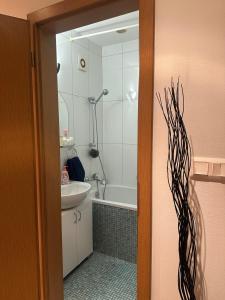 Kúpeľňa v ubytovaní Apartments Bratislava