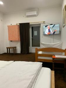 TV i/ili multimedijalni sistem u objektu Apartman Dragulj 2