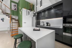 Kuchyň nebo kuchyňský kout v ubytování House Skrabic