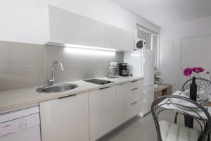 Kuchyň nebo kuchyňský kout v ubytování House Skrabic