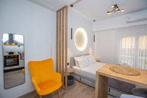Postel nebo postele na pokoji v ubytování UrbanHaven